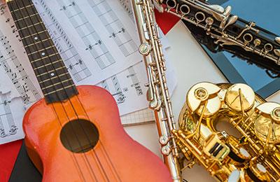 learn musical instruments